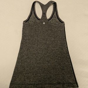 Lululemon Grey Heather Cool Racerback II Tank